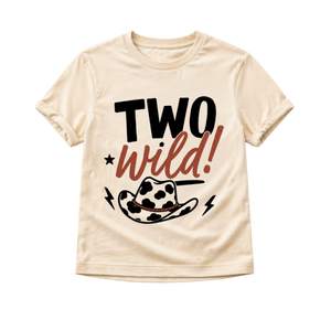 Two Wild Birthday Shirt, 2nd Birthday Shirt, Cowboy Birthday Outfit, Western Toddler Shirt, Two Wild Cowgirl Shirt, Rodeo Birthday Tee, Second Birthday