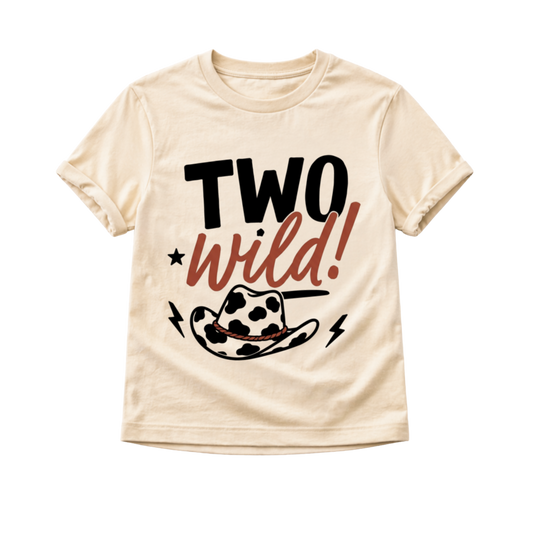 Two Wild Birthday Shirt, 2nd Birthday Shirt, Cowboy Birthday Outfit, Western Toddler Shirt, Two Wild Cowgirl Shirt, Rodeo Birthday Tee, Second Birthday