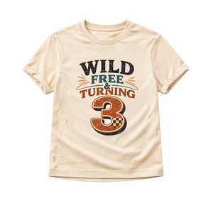 Wild Free & Turning 3 Toddler