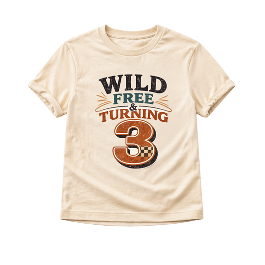 Wild Free & Turning 3 Toddler