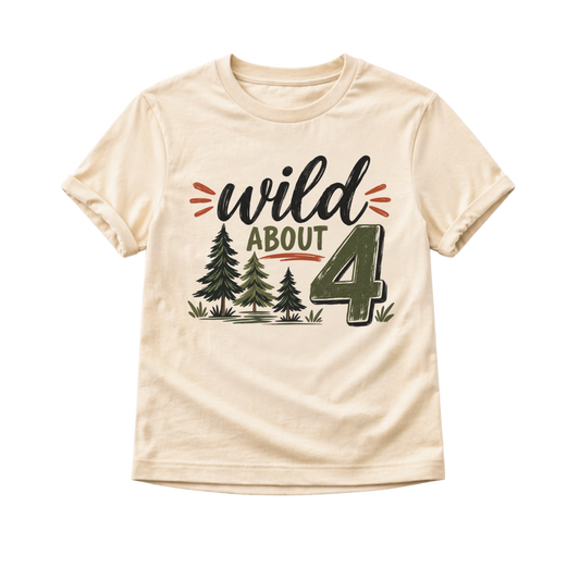 Wild About Four Birthday