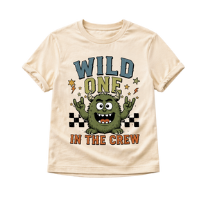 Wild One 1st Birthday Shirt, Monster First Birthday Outfit, Baby Boy Birthday Bodysuit, Toddler Monster Shirt, First Birthday Gift